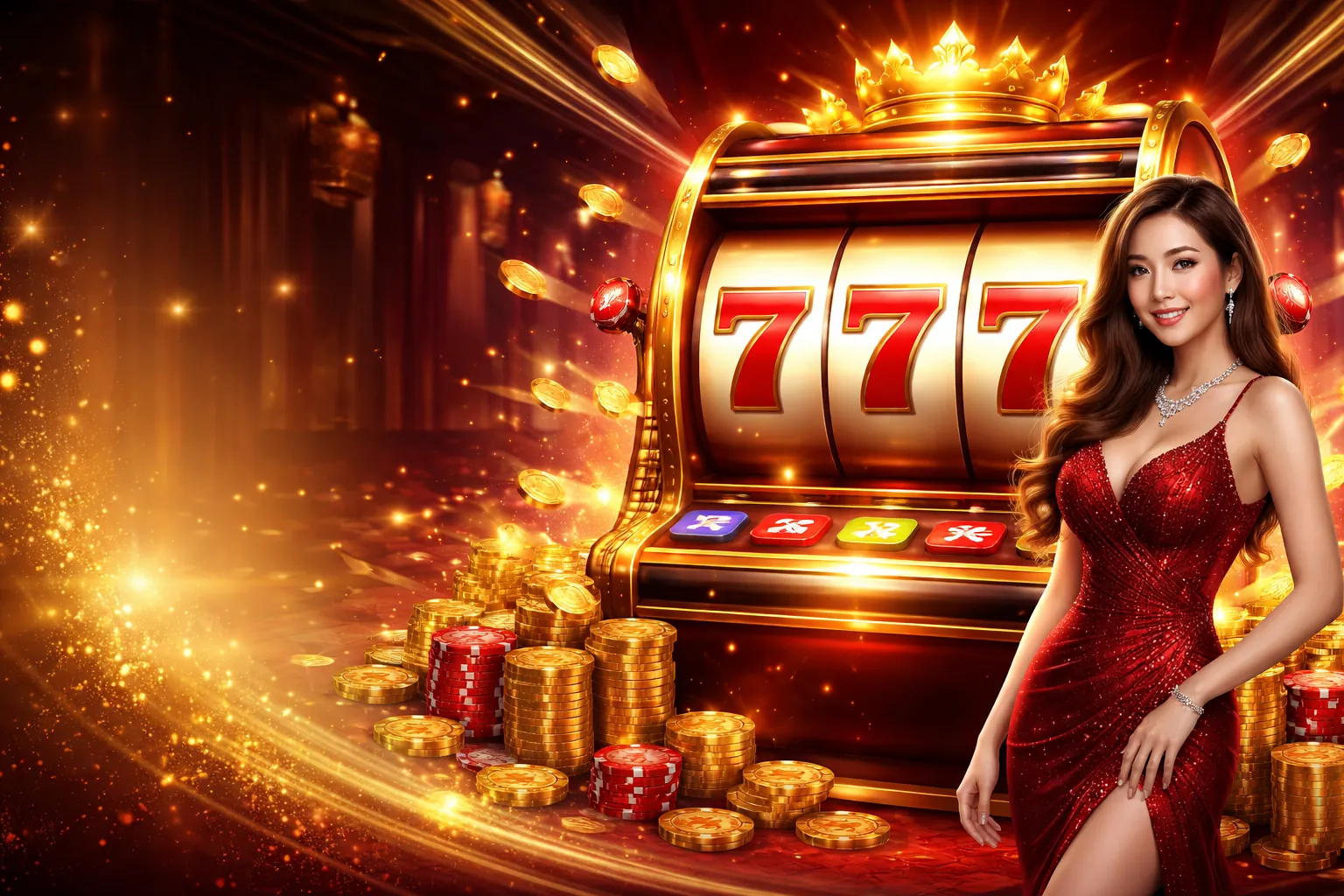 Thế giới trò chơi Slot phong phú tại abc8 app
